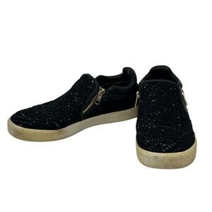 Ash Intense Bis Black Sequins Slip On Shoes Size 40 - US 10